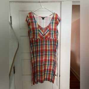 Eddie Bauer Plaid dress